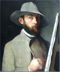 Portrait of Charles Maurin: Self-portrait